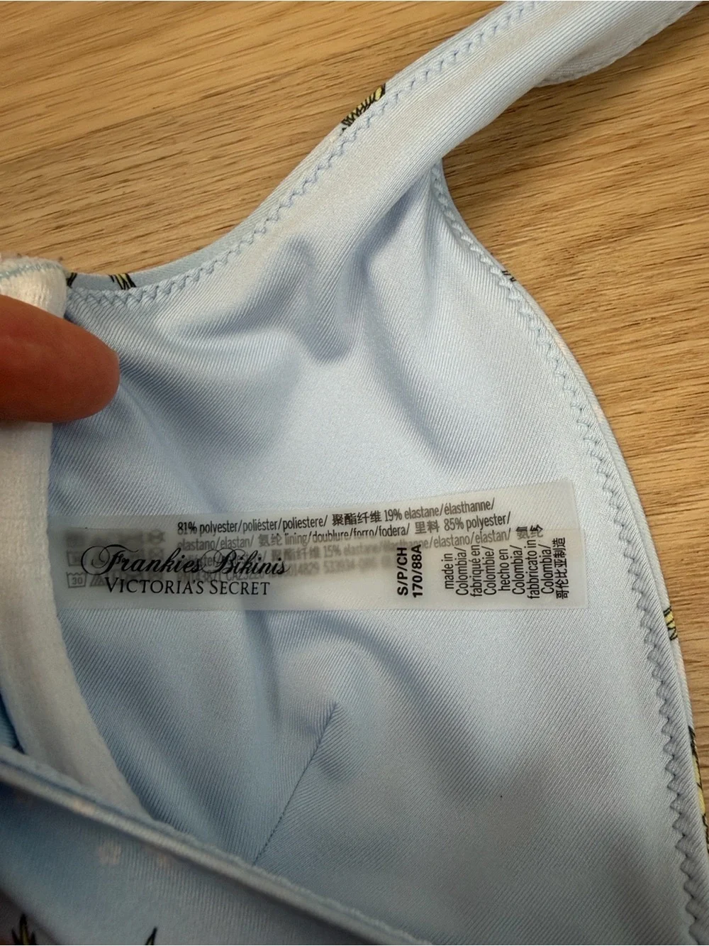 Frankies Bikinis X Victoria’s Secret Heaven On Earth Underwire Bikini Top S